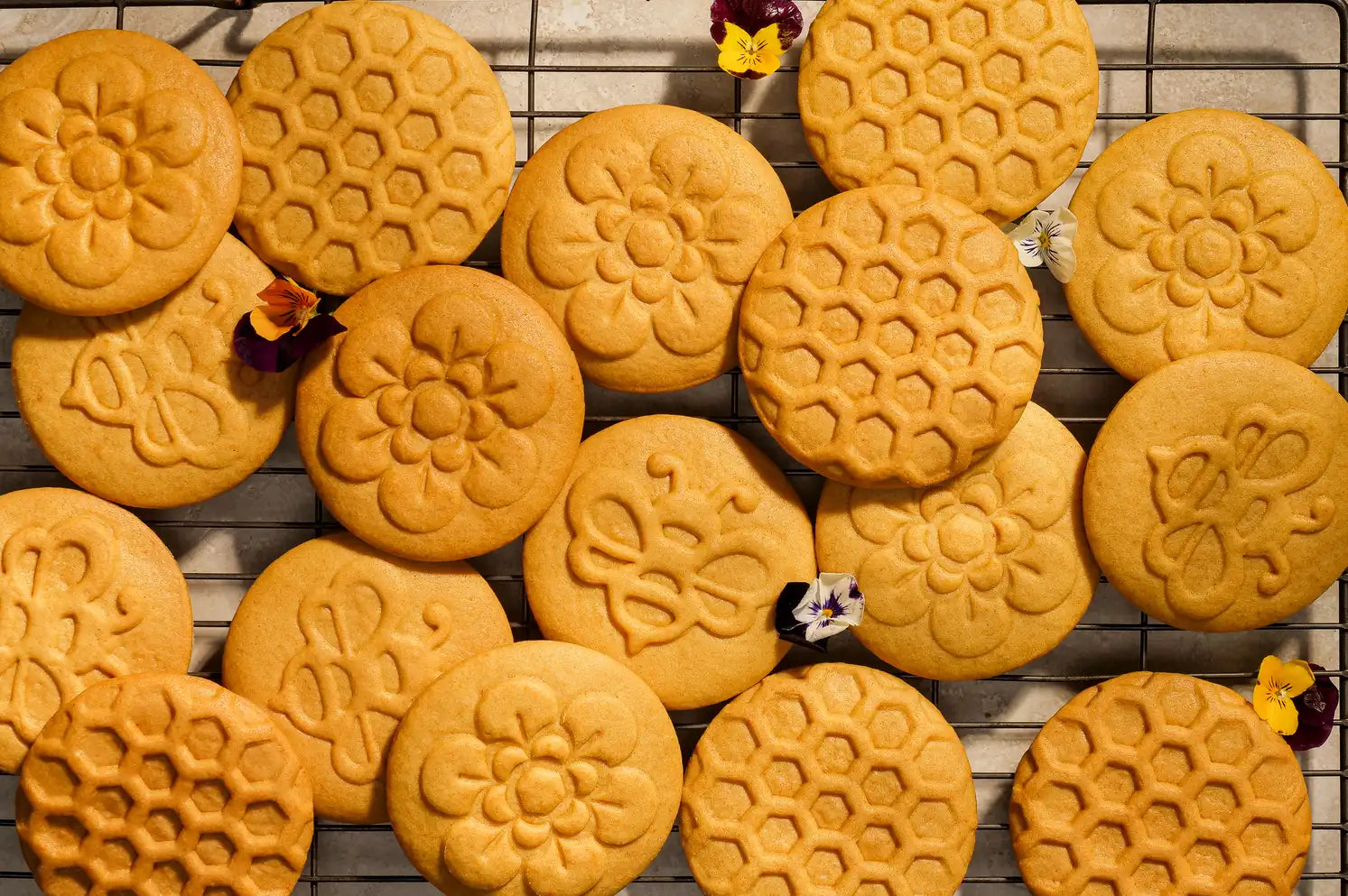 Honey Cookies, Golden and soft